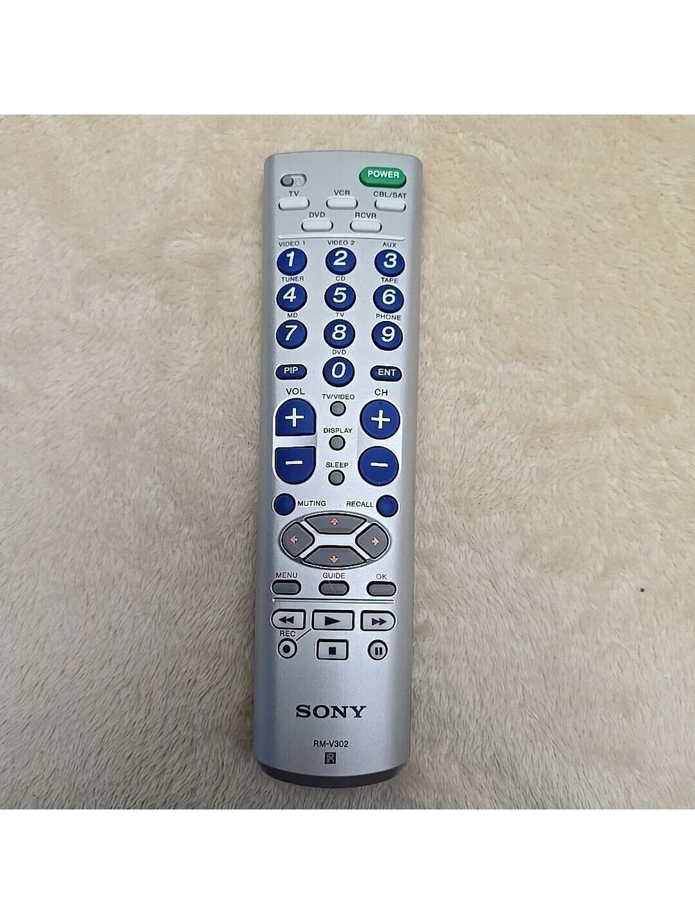 Sony RM-V302 Universal Programmable Remote Control Commander Tested